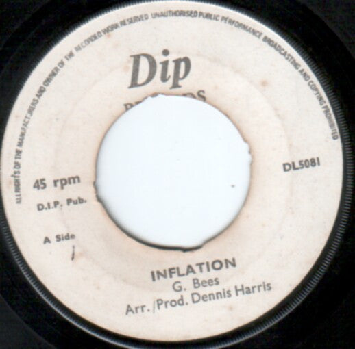 G. Bees : Inflation (7", Single)