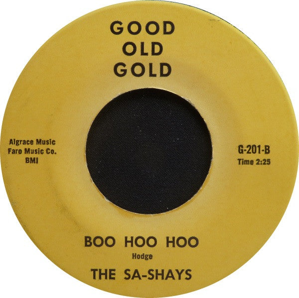 Phil And Harv / The Sa-Shays : Darling (Please Bring Your Love) / Boo Hoo Hoo (7")