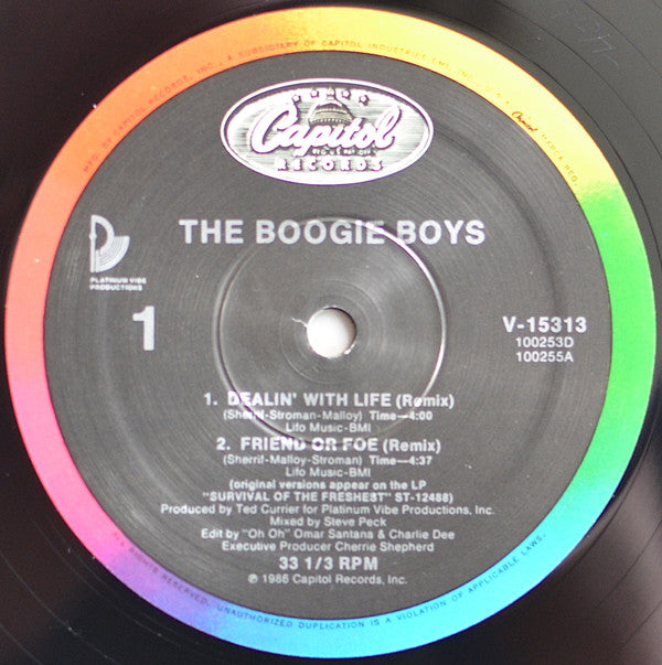 Boogie Boys : Music From The Movie, Enemy Territory (12", Single)