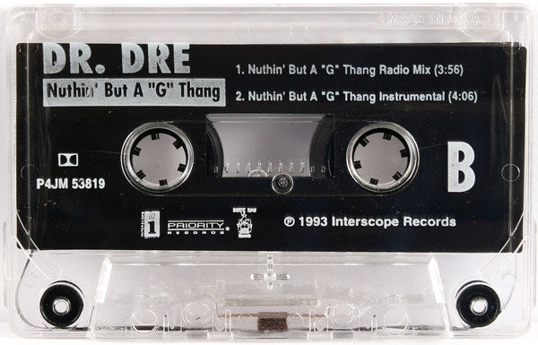 Dr. Dre : Nuthin' But A "G" Thang (Cass, Single)