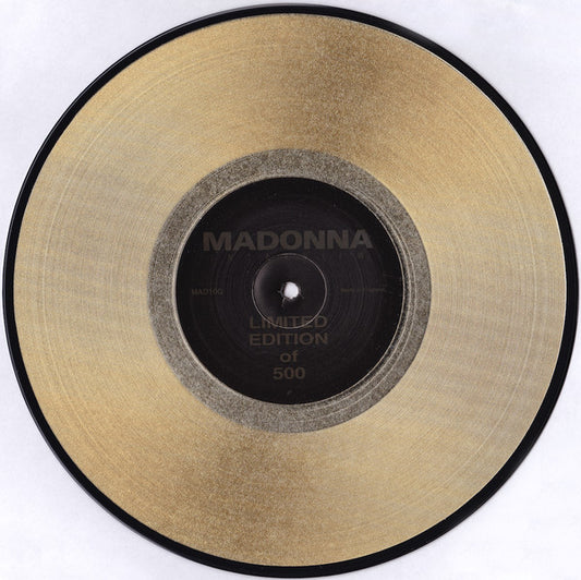 Madonna : Interview (10", Ltd, Unofficial, Gol)