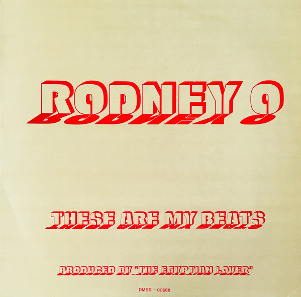 Rodney O : These Are My Beats (12")