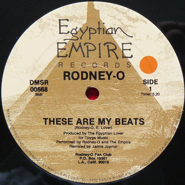 Rodney O : These Are My Beats (12")