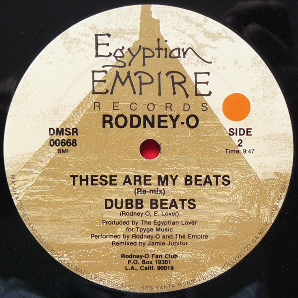 Rodney O : These Are My Beats (12")