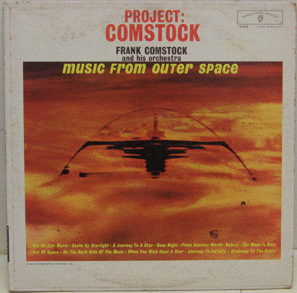 Frank Comstock And His Orchestra : Music From Outer Space (LP, Mono)