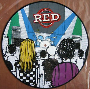 Various : RED: An Artist Development Company (Picture Disc 2008) (LP, Comp, Pic, Promo)