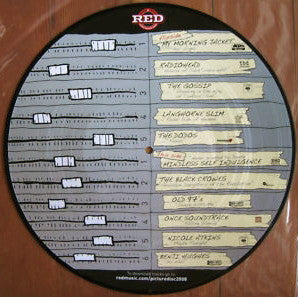 Various : RED: An Artist Development Company (Picture Disc 2008) (LP, Comp, Pic, Promo)