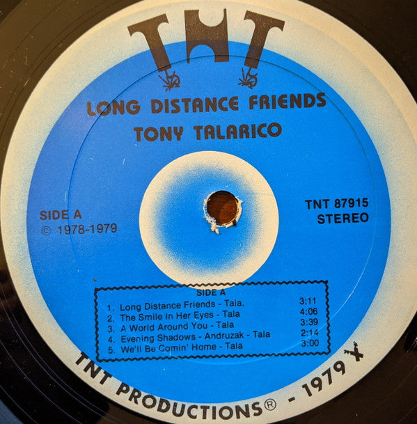 Tony Talarico : Long Distance Friends (LP)