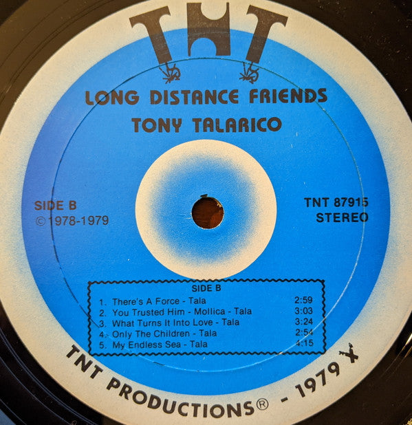 Tony Talarico : Long Distance Friends (LP)