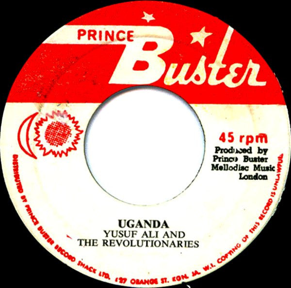 Yusuf Ali And The Revolutionaries : Uganda (7")