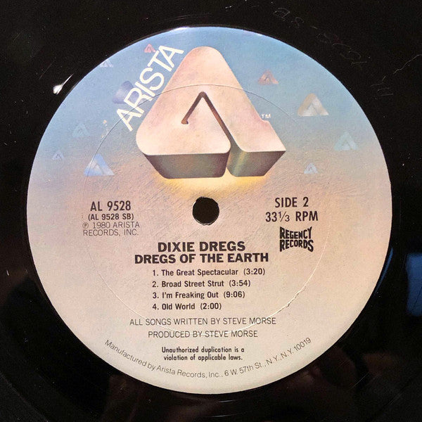 Dixie Dregs : Dregs Of The Earth (LP, Album)