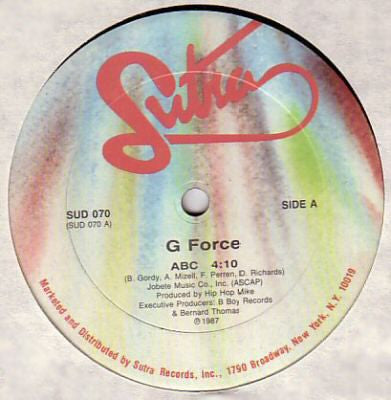 G Force* : ABC (12")