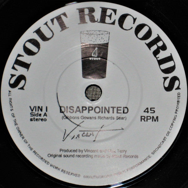 Vincent (64) : Disappointed (7")