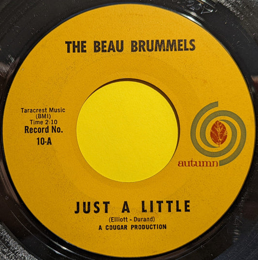 The Beau Brummels : Just A Little (7", Single, Styrene)