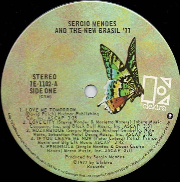 Sergio Mendes And The New Brasil '77* : Sergio Mendes And The New Brasil '77 (LP, Album, CSM)