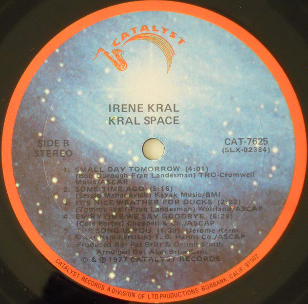 Irene Kral : Kral Space (LP, Album)