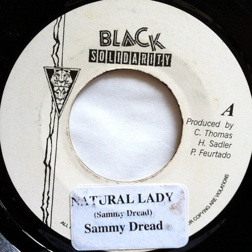 Sammy Dread / U-Roy : Natural Lady / Everybody Get Ready (7", RE, Sti)