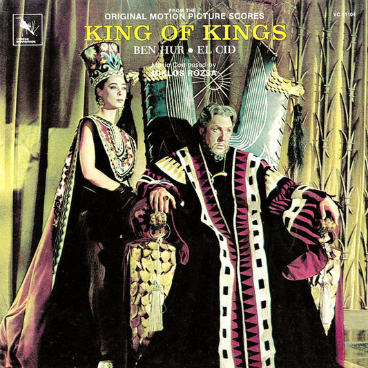 Miklós Rózsa : King Of Kings. Ben Hur. El Cid (LP, RE, RM)