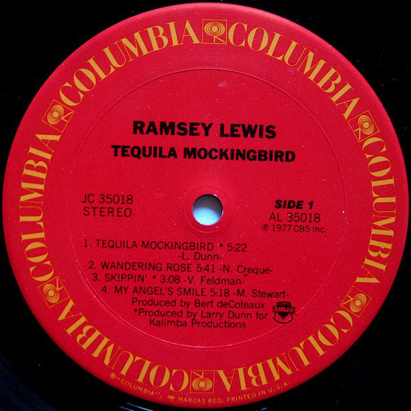 Ramsey Lewis : Tequila Mockingbird (LP, Album, Ter)