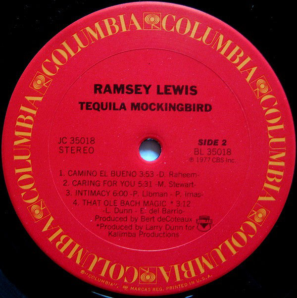 Ramsey Lewis : Tequila Mockingbird (LP, Album, Ter)