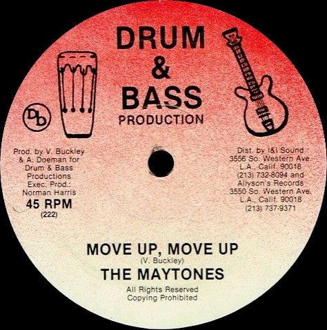 The Maytones : Children Of Today // Move Up, Move Up (12")