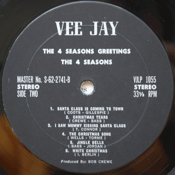 The 4 Seasons* : The 4 Seasons Greetings (LP, Album, Mon)