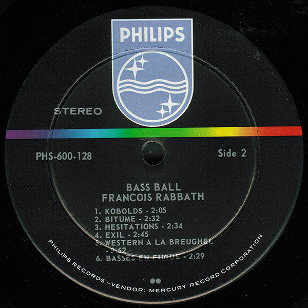 Francois Rabbath* : Bass Ball (LP, Album)