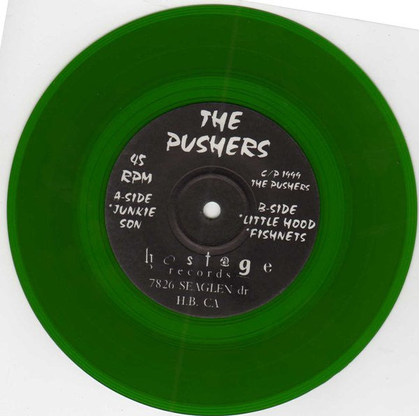 The Pushers (2) : The Junkie Son (7", EP, Ltd, Num, Gre)