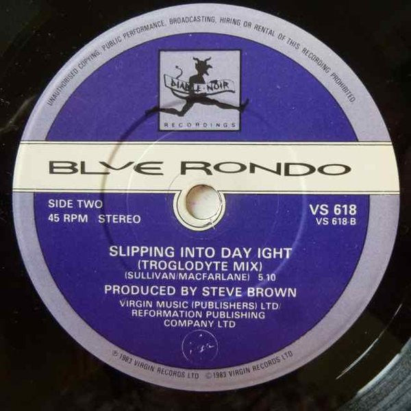 Blue Rondo* : Slipping Into Daylight (7", Single, Pap)