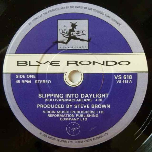 Blue Rondo* : Slipping Into Daylight (7", Single, Pap)