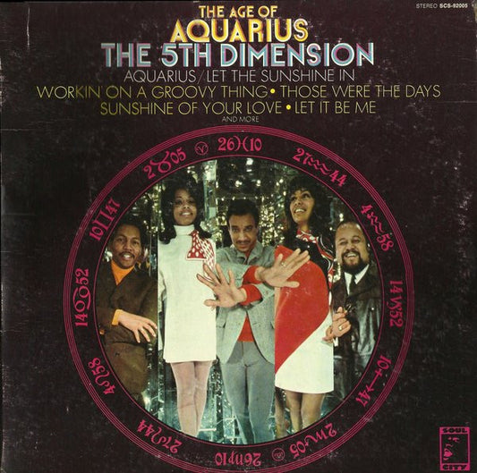 The Fifth Dimension : The Age Of Aquarius (LP, Album, San)