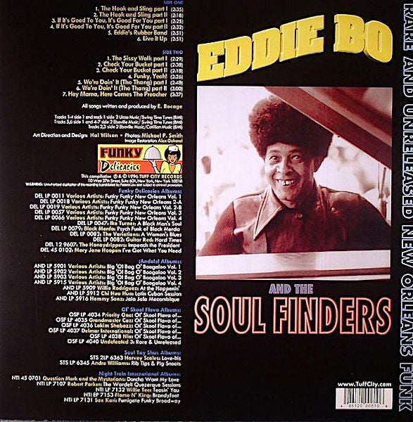 Eddie Bo And The Soul Finders (2) : The Hook And Sling (LP, Comp)