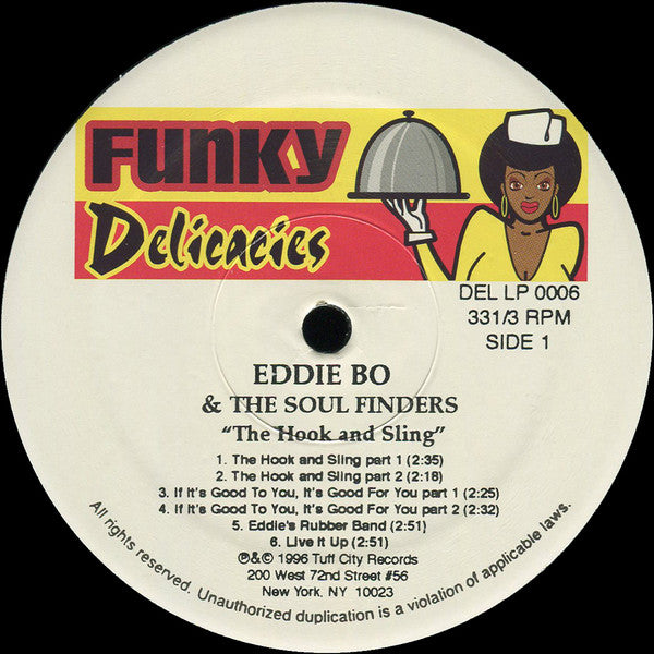 Eddie Bo And The Soul Finders (2) : The Hook And Sling (LP, Comp)