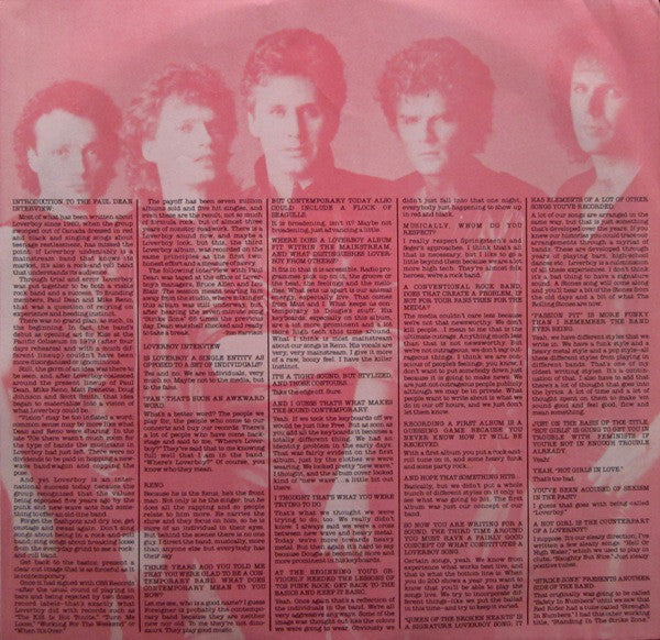 Loverboy : Keep It Up (LP, Album, Pit)