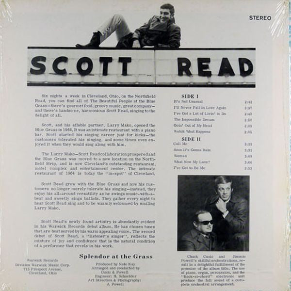 Scott Read : Splendor At The Grass (LP, Album)