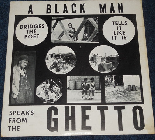 Elmo E. Bridges, Austin McCoy : A Black Man Speaks From The Ghetto (LP)