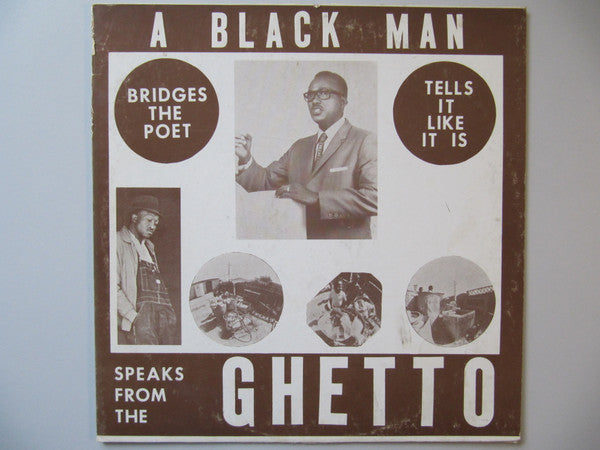 Elmo E. Bridges, Austin McCoy : A Black Man Speaks From The Ghetto (LP)