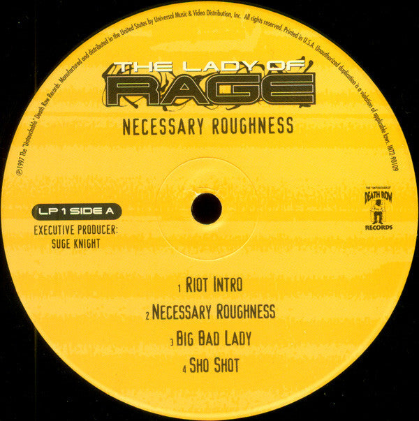 The Lady Of Rage : Necessary Roughness (2xLP, Album)