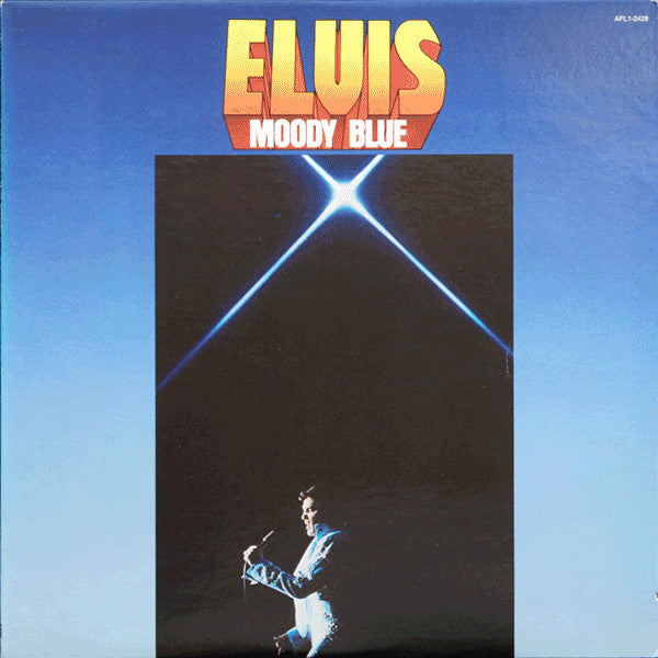 Elvis Presley : Moody Blue (LP, Album, Wad)