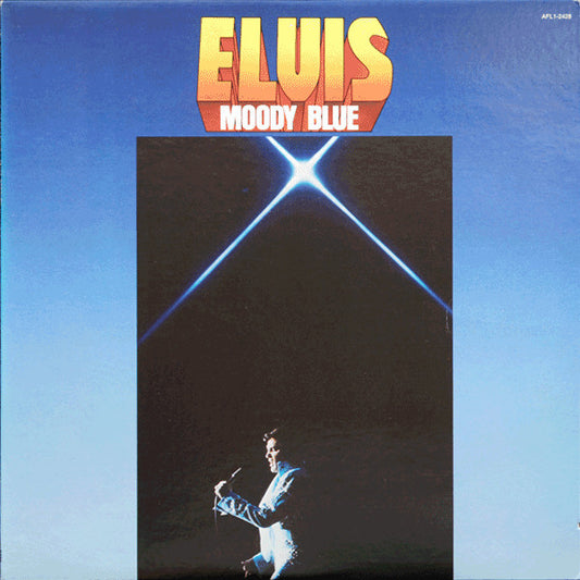 Elvis Presley : Moody Blue (LP, Album, Wad)