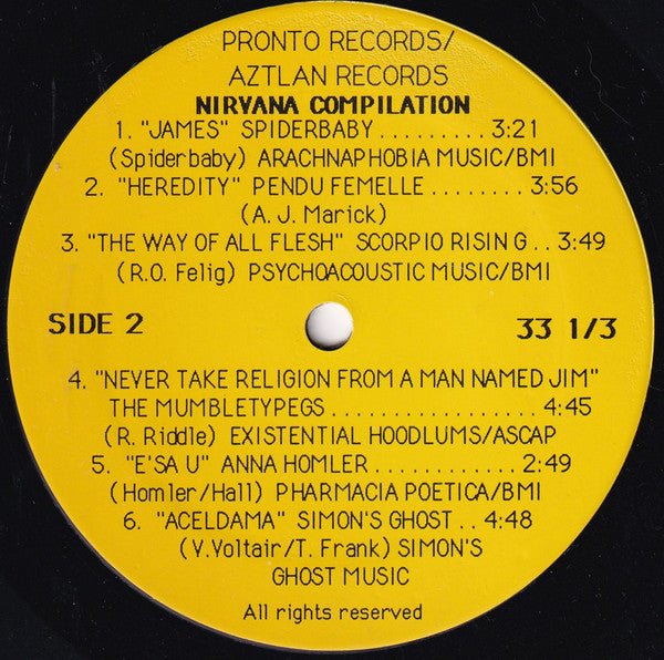 Various : Nirvana Compilation (LP, Comp)