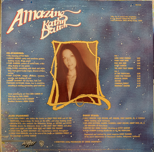 Kathy Dalton : Amazing (LP, Album, San)