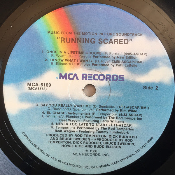 Various : Running Scared (LP, Album, Comp)