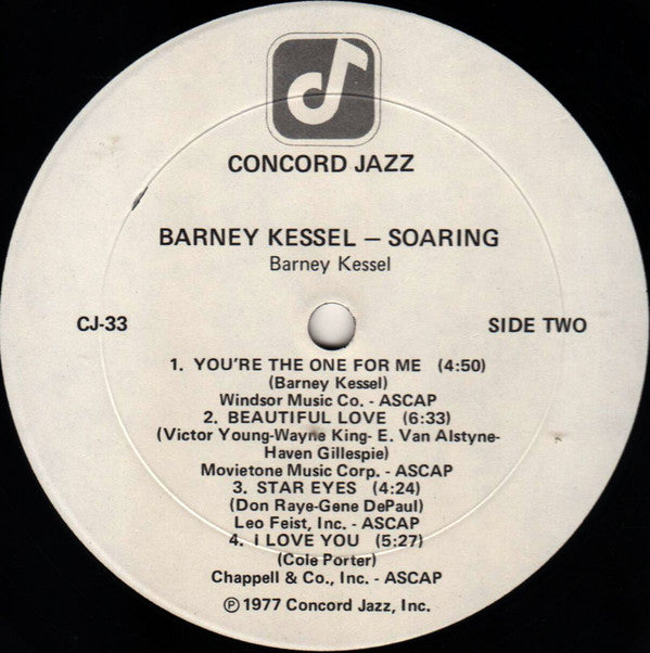 Barney Kessel : Soaring (LP, Album)