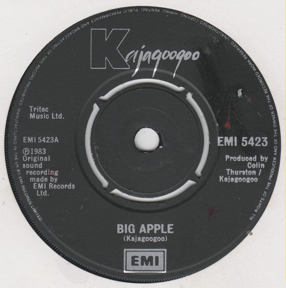 Kajagoogoo : Big Apple (7", Single, Kno)