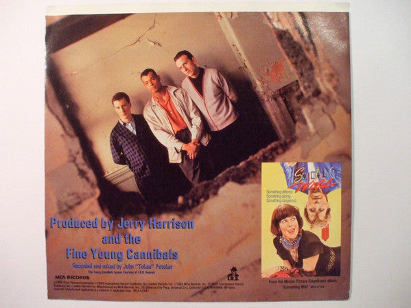 Fine Young Cannibals : Ever Fallen In Love (7", Promo)