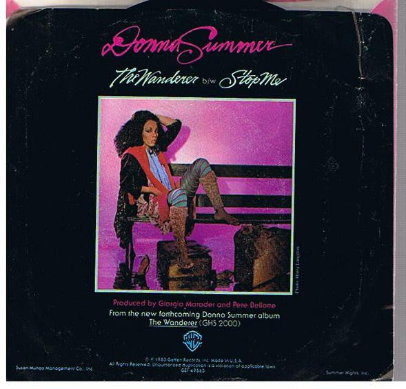 Donna Summer : The Wanderer (7", Single, Eur)