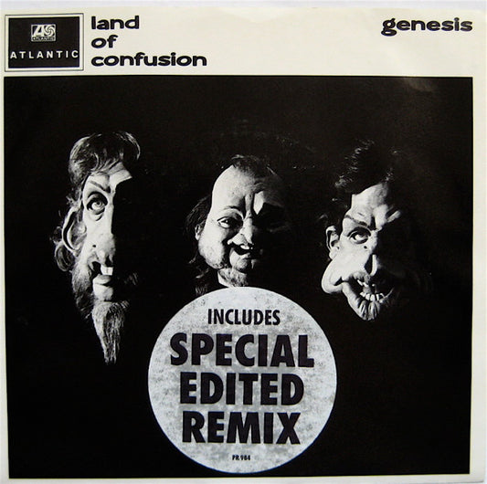 Genesis : Land Of Confusion (7", Single, Promo, SP,)