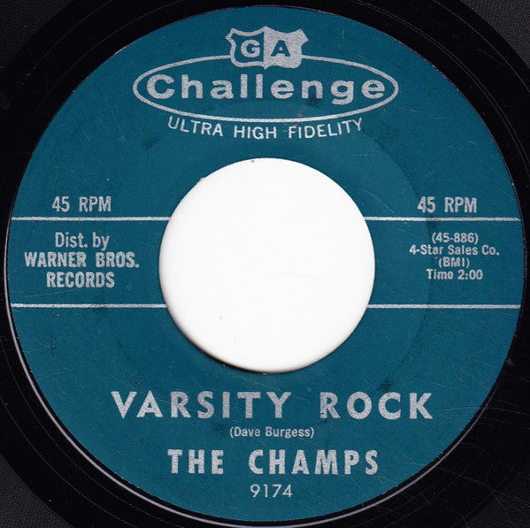 The Champs : That Did It / Varsity Rock (7")