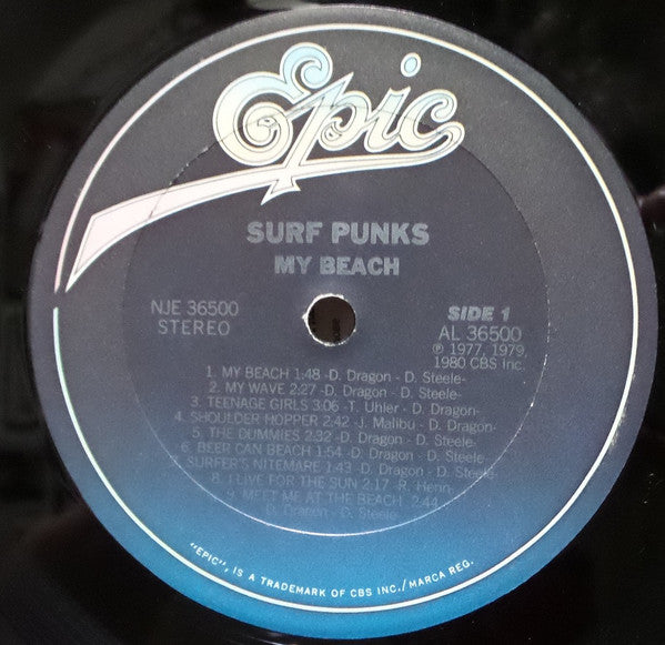 Surf Punks : My Beach (LP, Album, Ter)